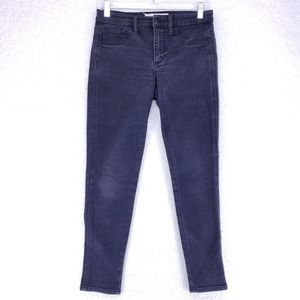 Gap Skinny Easy Legging Black Womens Size 28P Mid Rise Soft Denim Casual Pants